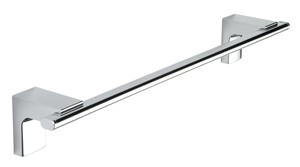 ORIGINS LIVING SONIA ELETECH CHROME BATHROOM 36cm SINGLE TOWEL RAIL, 113477